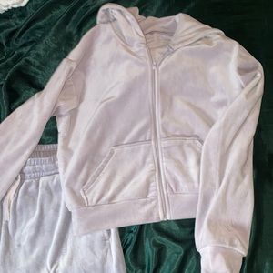 H&M tracksuit/sweatsuit. Lavender. Medium.